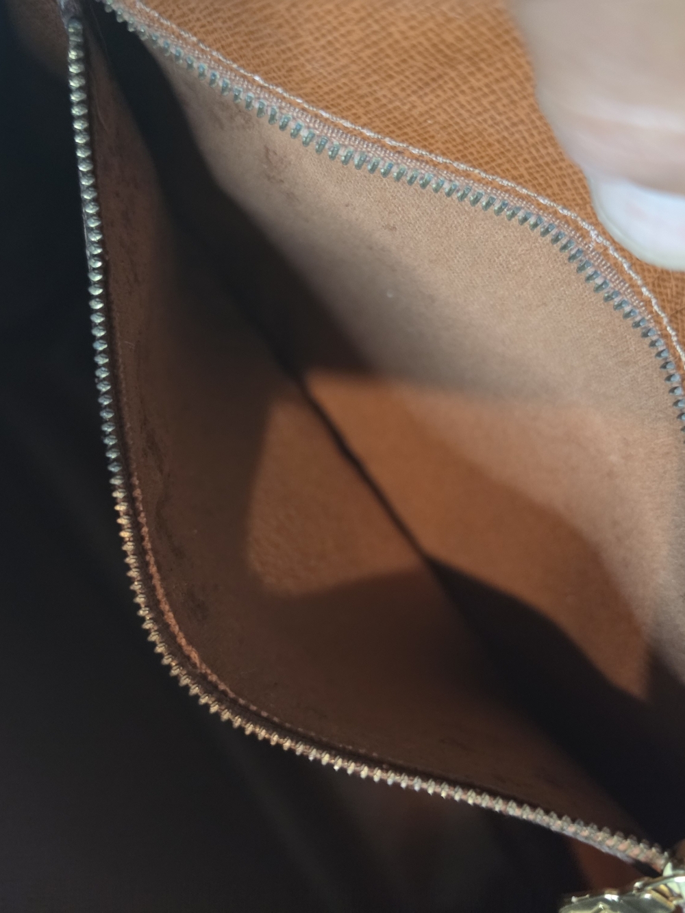 Louis Vuitton Monogram Canvas Toiletry Bag in Brown and Tan - Picture 12 of 12